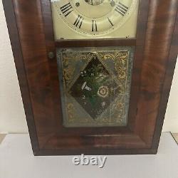 Antique Seth Thomas Ogee Weight Driven Clock