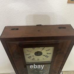 Antique Seth Thomas Ogee Weight Driven Clock