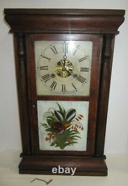 Antique Seth Thomas Ogee Weights Driven Clock 30-Hour