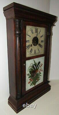 Antique Seth Thomas Ogee Weights Driven Clock 30-Hour