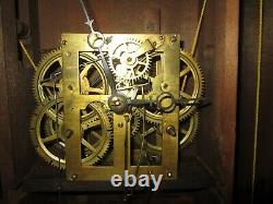 Antique Seth Thomas Ogee Weights Driven Clock 30-Hour