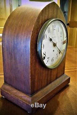 Antique Seth Thomas Outlook No. 2 1921 Mantle Clock Runs 8 Day Time/Strike
