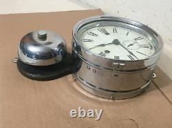 Antique Seth Thomas Outside Bell Marine Lever Locomotive or Ships Clock Parts