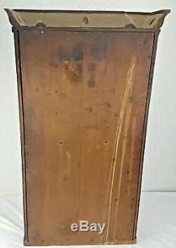 Antique Seth Thomas PLYMOUTH HOLLOW Weight Driven TRIPLE DECK Column Shelf Clock