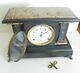 Antique Seth Thomas = Pendulum Chimes Clock = Adamantine Mantle Clock 1880
