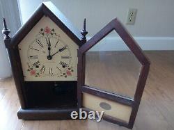 Antique Seth Thomas Pendulum Movement No. 89 (8-Day) Cathedral Mantel Clock USA