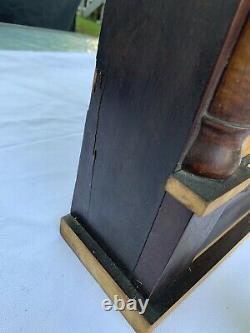 Antique Seth Thomas Plymouth Hollow Weight Driven Clock Prior 1865 Roses Y4