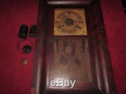 Antique Seth Thomas Plymouth Weighted Clock! ESTATE FIND FOR REPAIR/RESTORATION