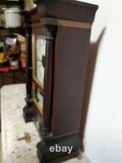Antique Seth Thomas Porthole Mantle Shelf Clock With Alarm