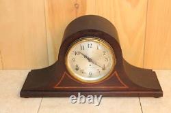 Antique Seth Thomas Quarter Hour Chiming Mantle Clock In Running Condition