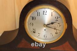 Antique Seth Thomas Quarter Hour Chiming Mantle Clock In Running Condition