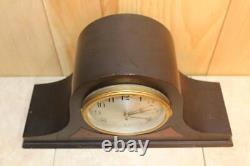 Antique Seth Thomas Quarter Hour Chiming Mantle Clock In Running Condition