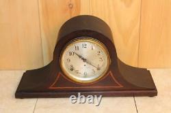 Antique Seth Thomas Quarter Hour Chiming Mantle Clock In Running Condition