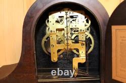 Antique Seth Thomas Quarter Hour Chiming Mantle Clock In Running Condition