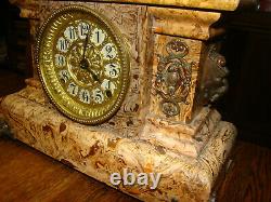 Antique Seth Thomas Rare PATMOS Adamantine Mantle Clock