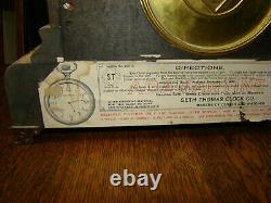 Antique Seth Thomas Rare PATMOS Adamantine Mantle Clock