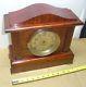 Antique Seth Thomas Red Adamantine Mantel Mantle Clock Case Parts Repair