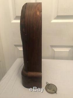 Antique Seth Thomas Regulator Mantel Clock (Unique Case with Key Lock Side)