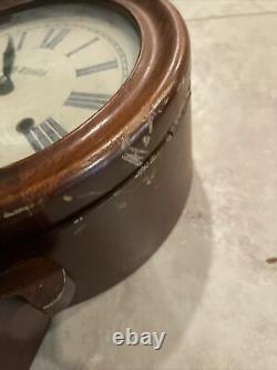 Antique Seth Thomas Regulator Model 1757-000 Banjo Wall Clock Vintage