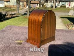 Antique Seth Thomas Retro Westminster Chime Mahogany Beehive Shelf Mantle Clock