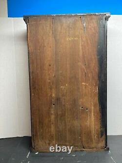 Antique Seth Thomas Reverse Painted Mantle, Wall, column, ogee, working weight