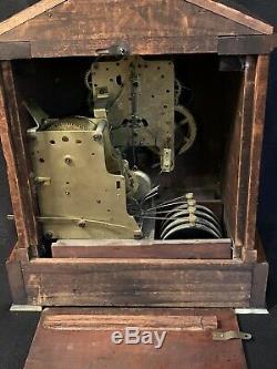 Antique Seth Thomas SONORA Westminster CHIME 8 Day Adamantine Mantle Clock GRO