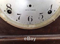 Antique Seth Thomas Sentinel #6 Mantle Clock withKey Works