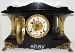 Antique Seth Thomas Shasta Adamantine Mantel Clock 8-Day, Time/Strike