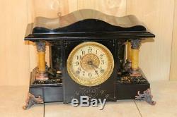 Antique Seth Thomas Shasta Adamantine Mantle Clock Serviced C. 1905