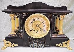 Antique Seth Thomas Shasta Adamantine Mantle Clock c. 1906 8 Day Time/Strike
