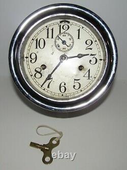 Antique Seth Thomas Ship's Bell Clock