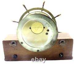 Antique Seth Thomas Ship's Bell Clock Mayflower No. 3 1940