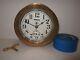 Antique Seth Thomas Ship's Time Clock Maritime 8-day