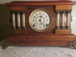Antique Seth Thomas Six Column Mantel Clock