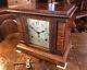 Antique Seth Thomas Sonora 4 Bell Chime Clock Withkey Runs & Chimes Nice