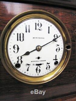 Antique Seth Thomas Sonora Chime 4 Bells Mantle Clock. For repair