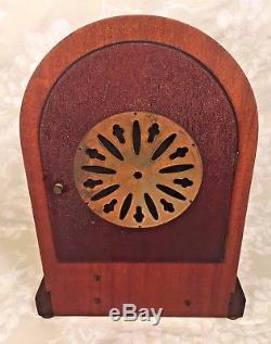 Antique Seth Thomas Sonora Chime 5 Bell Clock Runs! 89AG & 90B Mvmts Inlaid Case