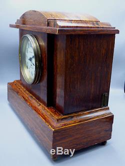 Antique Seth Thomas Sonora Chimes Mantel Adamantine Clock with 4 Bells Working