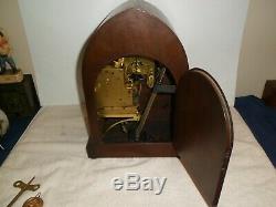 Antique Seth Thomas Sonora Mantle Clock, Westminster Chimes, WORKS