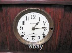 Antique Seth Thomas Sonora Quarter Hour 4 Bells Chime Clock 8-day