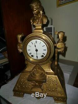 Antique-Seth Thomas & Sons-NY-Mantle Clock-Ca. 1875-To Restore-#T511
