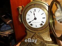 Antique-Seth Thomas & Sons-NY-Mantle Clock-Ca. 1875-To Restore-#T511