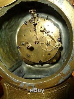 Antique-Seth Thomas & Sons-NY-Mantle Clock-Ca. 1875-To Restore-#T511