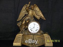 Antique Seth Thomas & Sons Statue Clock c1876