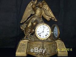 Antique Seth Thomas & Sons Statue Clock c1876