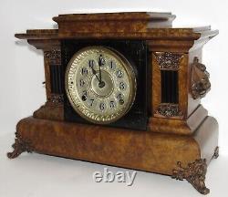 Antique Seth Thomas Sphinx Egyptian Mantel Clock 8-Day, Time/Strike, Key-wind