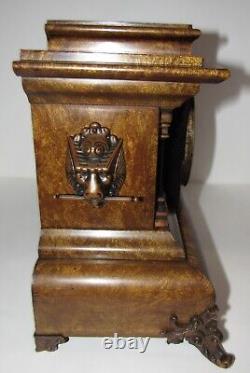 Antique Seth Thomas Sphinx Egyptian Mantel Clock 8-Day, Time/Strike, Key-wind