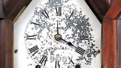 Antique Seth Thomas Steeple Clock 8-Day Chime Mantel Pendulum Key pre-1926 Works