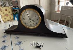 Antique Seth Thomas Tambour Mantel Clock Working