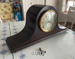 Antique Seth Thomas Tambour Mantel Clock Working